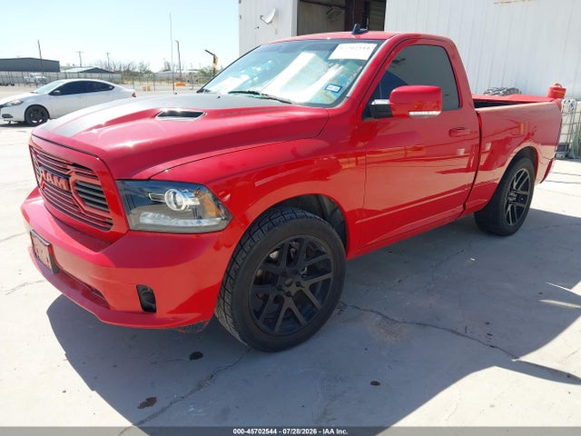 45702544 :رقم المزاد ، 3C6JR6CT1HG794704 vin ، 2017 Ram 1500 Night  4x2 6'4 Box مزاد بيع