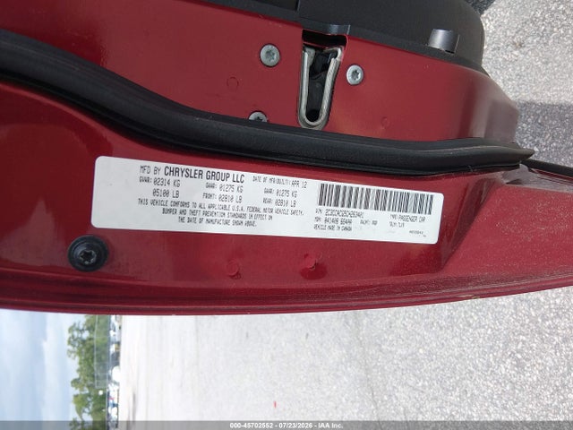 Продажа на аукционе авто 2012 Chrysler 300 Limited, vin: 2C3CCACG5CH263401, номер лота: 45702552