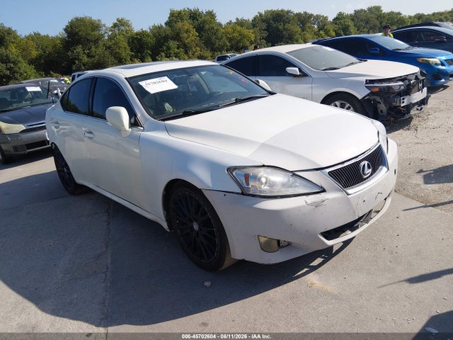 Auction sale of the 2007 Lexus Is 250, vin: JTHBK262675041963, lot number: 45702604