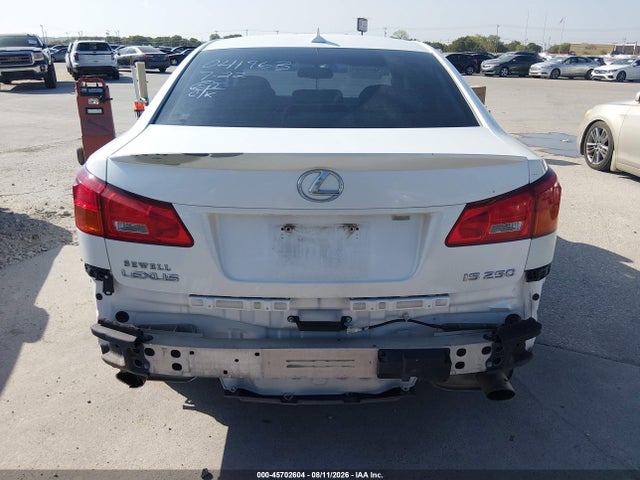 Aukcja sprzedaży 2007 Lexus Is 250, vin: JTHBK262675041963, numer aukcji: 45702604