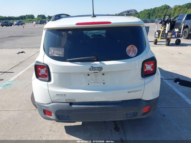 Продаж на аукціоні авто 2017 Jeep Renegade Sport, vin: ZACCJAAB6HPE60883, номер лоту: 45702715
