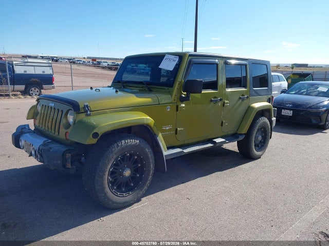 Aukcja sprzedaży 2008 Jeep Wrangler Unlimited Sahara, vin: 1J8GA59168L599302, numer aukcji: 45702760
