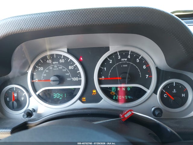 Aukcja sprzedaży 2008 Jeep Wrangler Unlimited Sahara, vin: 1J8GA59168L599302, numer aukcji: 45702760