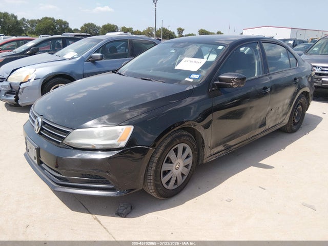 Продаж на аукціоні авто 2015 Volkswagen Jetta 2.0l S, vin: 3VW2K7AJ1FM297365, номер лоту: 45702865