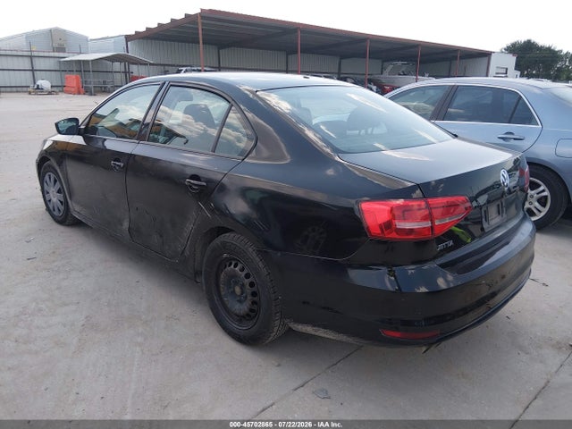 Продаж на аукціоні авто 2015 Volkswagen Jetta 2.0l S, vin: 3VW2K7AJ1FM297365, номер лоту: 45702865