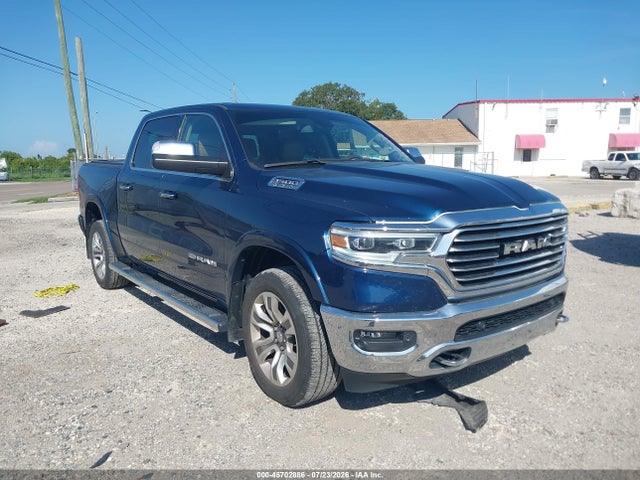 45702886 :رقم المزاد ، 1C6SRFKT2KN517046 vin ، 2019 Ram 1500 Longhorn  4x4 5'7 Box مزاد بيع