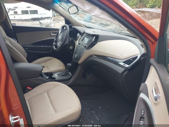 2017 Hyundai Santa Fe Sport 2.4l მანქანა იყიდება აუქციონზე, vin: 5XYZT3LB8HG382913, აუქციონის ნომერი: 45702931