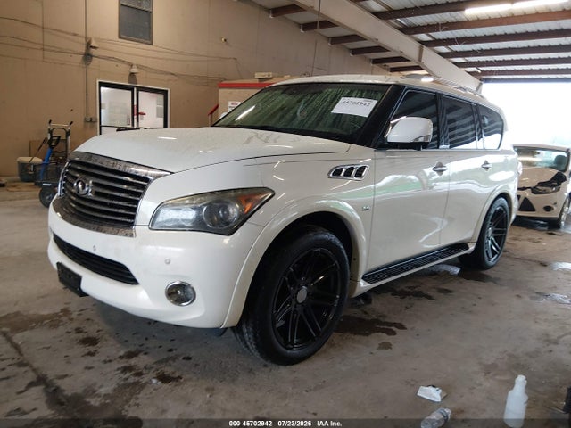 2014 Infiniti Qx80 მანქანა იყიდება აუქციონზე, vin: JN8AZ2NF5E9553320, აუქციონის ნომერი: 45702942