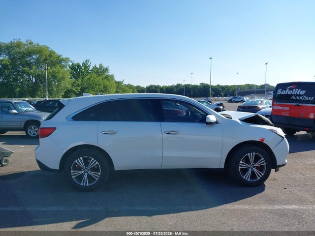 2016 Acura Mdx Acurawatch Plus Package მანქანა იყიდება აუქციონზე, vin: 5FRYD3H24GB018610, აუქციონის ნომერი: 45703029