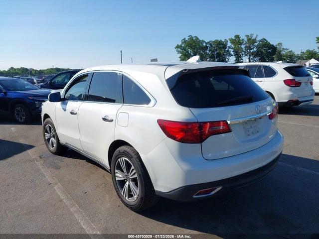 2016 Acura Mdx Acurawatch Plus Package მანქანა იყიდება აუქციონზე, vin: 5FRYD3H24GB018610, აუქციონის ნომერი: 45703029