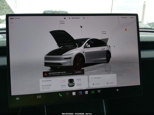 7SAYGDEE6TF637610 Tesla Model Y All-wheel Drive/long Range Launch Series/premium All-wheel Drive