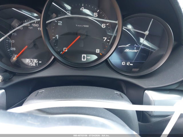 Продажа на аукционе авто 2018 Porsche 718 Boxster, vin: WP0CA2A81JS210851, номер лота: 45703106