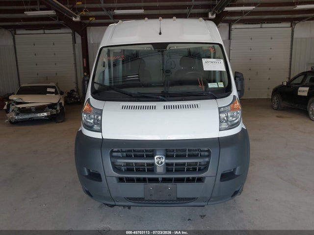 45703113 :رقم المزاد ، 3C6TRVDG0JE158488 vin ، 2018 Ram Promaster 2500 High Roof 159 Wb مزاد بيع