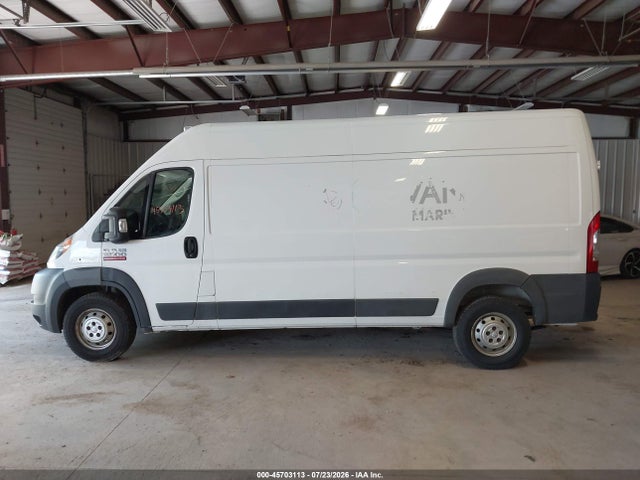 45703113 :رقم المزاد ، 3C6TRVDG0JE158488 vin ، 2018 Ram Promaster 2500 High Roof 159 Wb مزاد بيع
