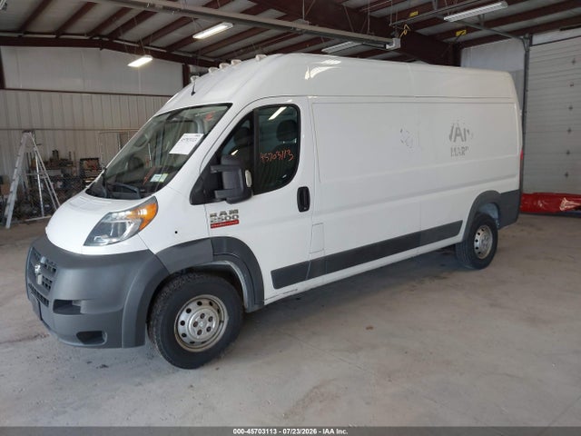 45703113 :رقم المزاد ، 3C6TRVDG0JE158488 vin ، 2018 Ram Promaster 2500 High Roof 159 Wb مزاد بيع