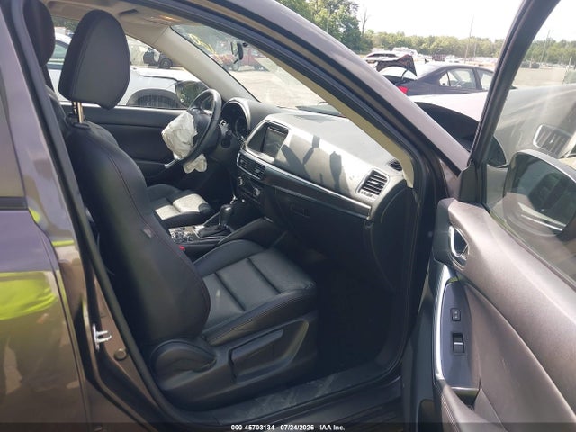 2016 Mazda Cx-5 Grand Touring მანქანა იყიდება აუქციონზე, vin: JM3KE4DY4G0904484, აუქციონის ნომერი: 45703134