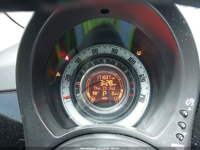 2014 Fiat 500 Pop მანქანა იყიდება აუქციონზე, vin: 3C3CFFAR4ET185857, აუქციონის ნომერი: 45703143