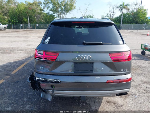 2018 Audi Q7 3.0t Premium მანქანა იყიდება აუქციონზე, vin: WA1LAAF76JD037210, აუქციონის ნომერი: 45703167