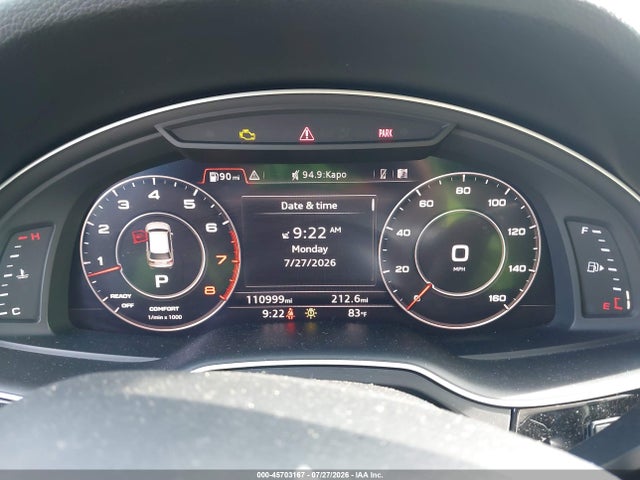 2018 Audi Q7 3.0t Premium მანქანა იყიდება აუქციონზე, vin: WA1LAAF76JD037210, აუქციონის ნომერი: 45703167