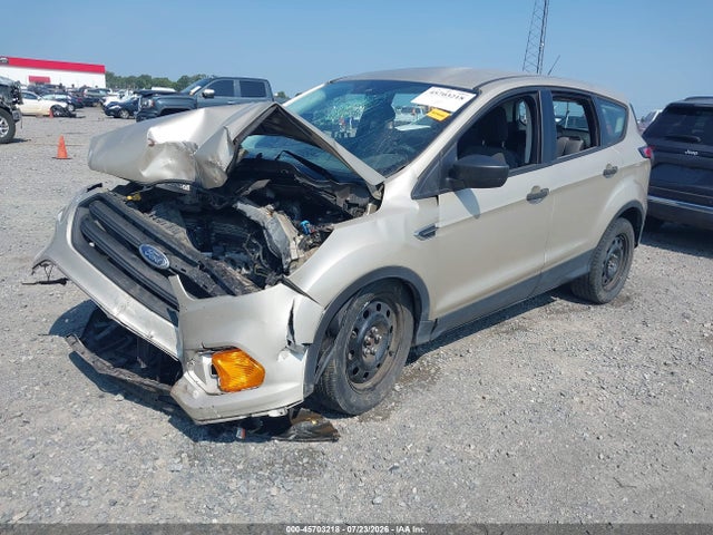 2018 Ford Escape S მანქანა იყიდება აუქციონზე, vin: 1FMCU0F79JUA16922, აუქციონის ნომერი: 45703218