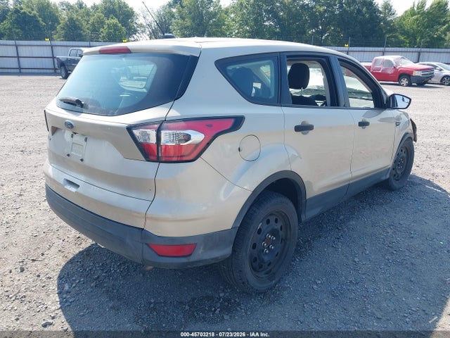 2018 Ford Escape S მანქანა იყიდება აუქციონზე, vin: 1FMCU0F79JUA16922, აუქციონის ნომერი: 45703218