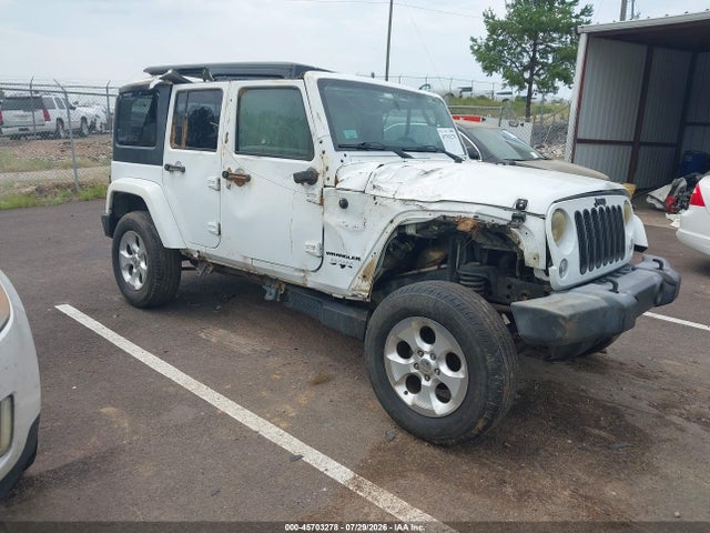 Aukcja sprzedaży 2015 Jeep Wrangler Unlimited Sahara, vin: 1C4BJWEG0FL619428, numer aukcji: 45703278
