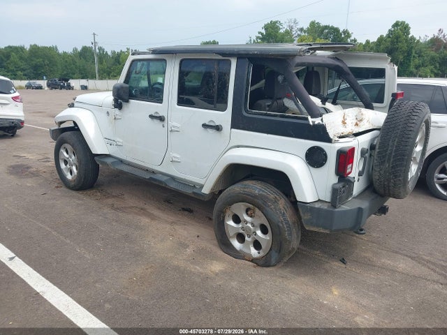 Aukcja sprzedaży 2015 Jeep Wrangler Unlimited Sahara, vin: 1C4BJWEG0FL619428, numer aukcji: 45703278