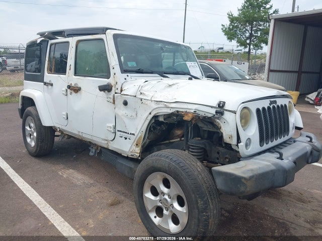 Aukcja sprzedaży 2015 Jeep Wrangler Unlimited Sahara, vin: 1C4BJWEG0FL619428, numer aukcji: 45703278