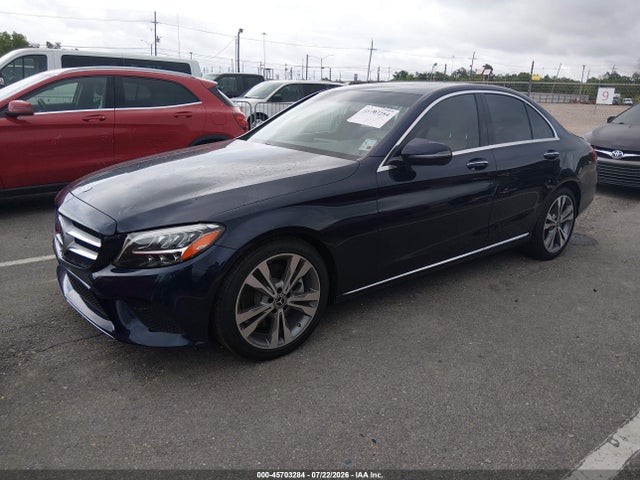 45703284 :رقم المزاد ، 55SWF8DB3KU301741 vin ، 2019 Mercedes-benz C 300 مزاد بيع