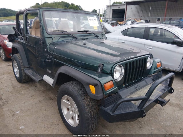 45703303 :رقم المزاد ، 1J4FY19S5XP492999 vin ، 1999 Jeep Wrangler Sport مزاد بيع