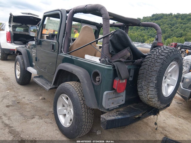 Продаж на аукціоні авто 1999 Jeep Wrangler Sport, vin: 1J4FY19S5XP492999, номер лоту: 45703303