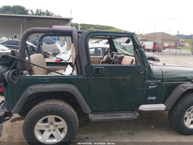 Продаж на аукціоні авто 1999 Jeep Wrangler Sport, vin: 1J4FY19S5XP492999, номер лоту: 45703303