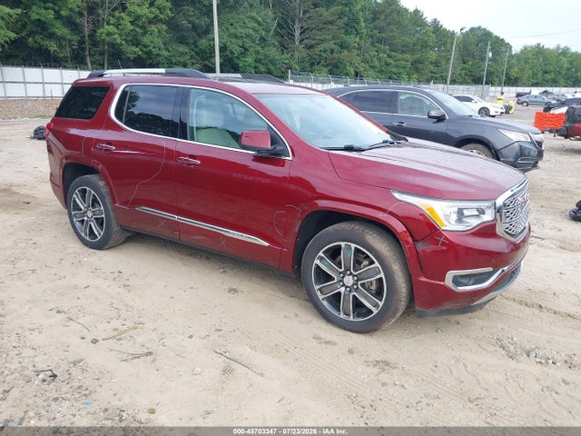 Продажа на аукционе авто 2017 Gmc Acadia Denali, vin: 1GKKNXLS6HZ272581, номер лота: 45703347