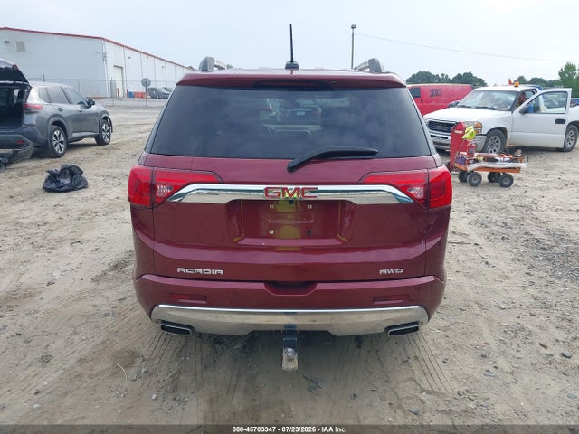 Продаж на аукціоні авто 2017 Gmc Acadia Denali, vin: 1GKKNXLS6HZ272581, номер лоту: 45703347