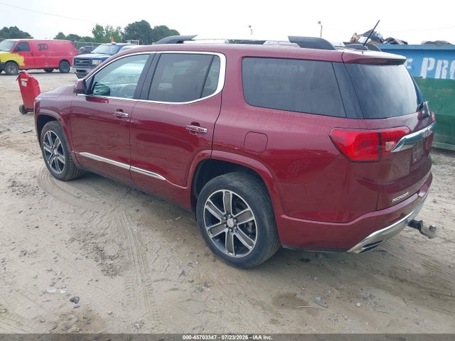 Продаж на аукціоні авто 2017 Gmc Acadia Denali, vin: 1GKKNXLS6HZ272581, номер лоту: 45703347