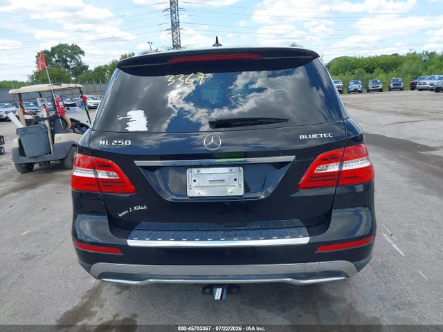 2015 Mercedes-benz Ml 250 Bluetec 4matic მანქანა იყიდება აუქციონზე, vin: 4JGDA0EB9FA484242, აუქციონის ნომერი: 45703367