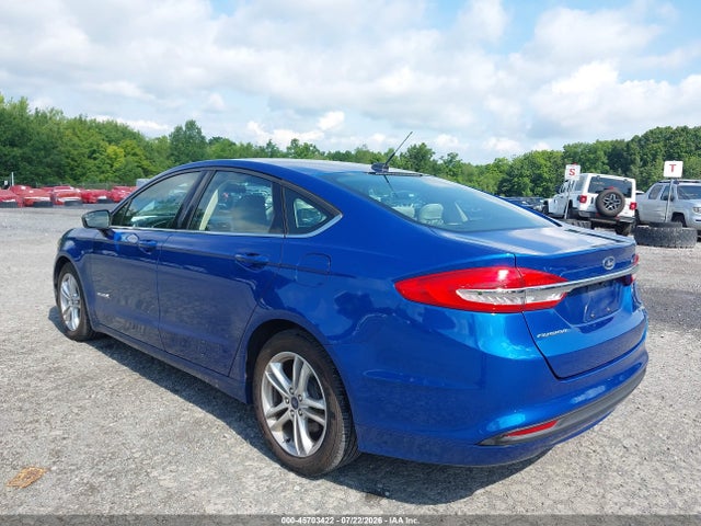 3FA6P0UU9JR271553 Ford Fusion Hybrid S
