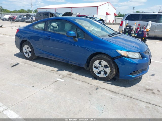 Auction sale of the 2013 Honda Civic Lx, vin: 2HGFG3B56DH525910, lot number: 45703481