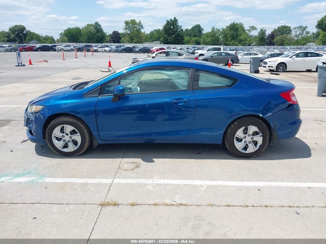 Продажа на аукционе авто 2013 Honda Civic Lx, vin: 2HGFG3B56DH525910, номер лота: 45703481