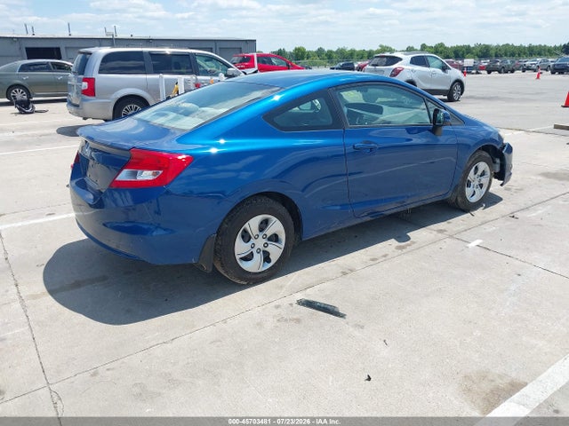 Продажа на аукционе авто 2013 Honda Civic Lx, vin: 2HGFG3B56DH525910, номер лота: 45703481