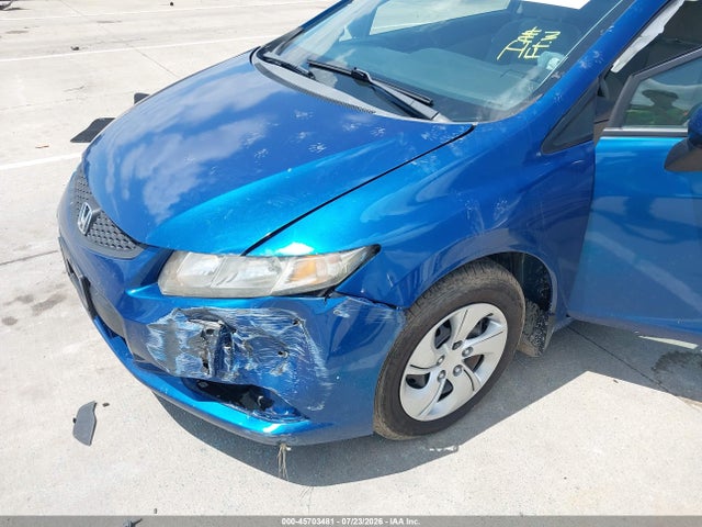 Продажа на аукционе авто 2013 Honda Civic Lx, vin: 2HGFG3B56DH525910, номер лота: 45703481