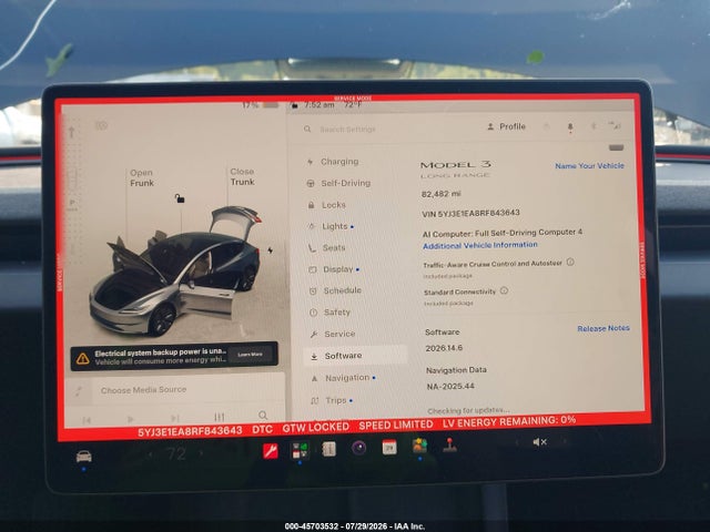 5YJ3E1EA8RF843643 Tesla Model 3 Long Range Dual Motor All-wheel Drive/rear-wheel Drive