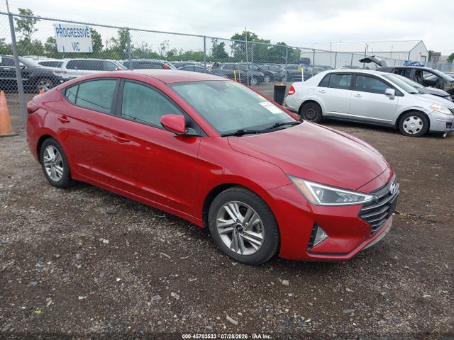 2020 Hyundai Elantra Sel მანქანა იყიდება აუქციონზე, vin: KMHD84LF7LU993619, აუქციონის ნომერი: 45703533