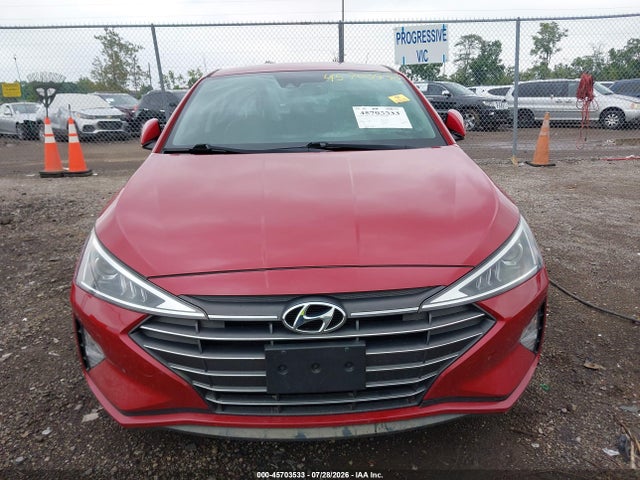 2020 Hyundai Elantra Sel მანქანა იყიდება აუქციონზე, vin: KMHD84LF7LU993619, აუქციონის ნომერი: 45703533
