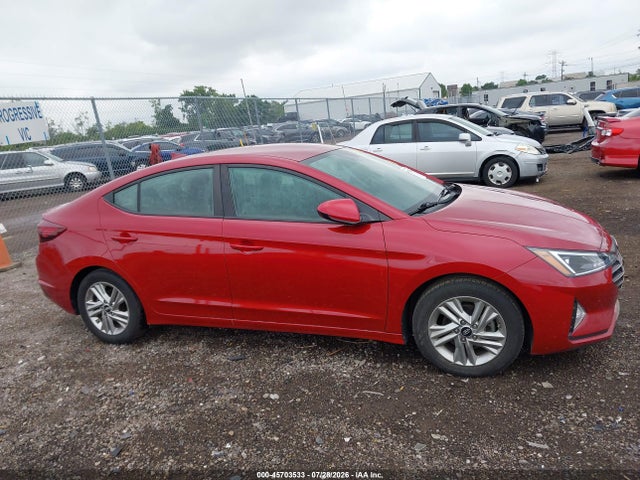 2020 Hyundai Elantra Sel მანქანა იყიდება აუქციონზე, vin: KMHD84LF7LU993619, აუქციონის ნომერი: 45703533
