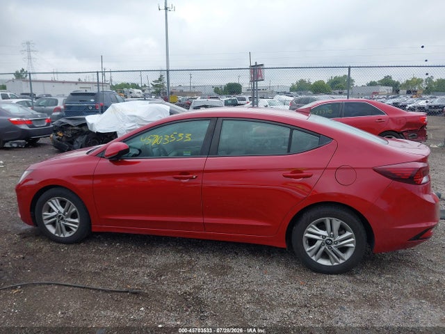 2020 Hyundai Elantra Sel მანქანა იყიდება აუქციონზე, vin: KMHD84LF7LU993619, აუქციონის ნომერი: 45703533