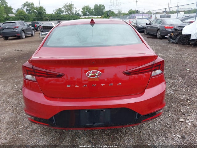 2020 Hyundai Elantra Sel მანქანა იყიდება აუქციონზე, vin: KMHD84LF7LU993619, აუქციონის ნომერი: 45703533