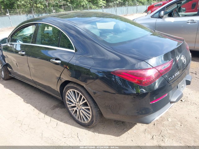 Aukcja sprzedaży 2025 Mercedes-benz Cla 250 Coupe, vin: W1K5J4GB0SN521796, numer aukcji: 45703549
