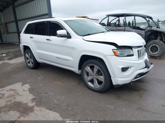 2016 Jeep Grand Cherokee Overland მანქანა იყიდება აუქციონზე, vin: 1C4RJFCG8GC379029, აუქციონის ნომერი: 45703565