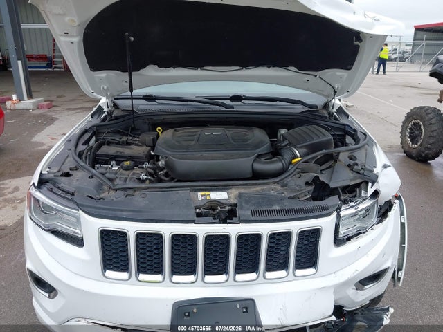 2016 Jeep Grand Cherokee Overland მანქანა იყიდება აუქციონზე, vin: 1C4RJFCG8GC379029, აუქციონის ნომერი: 45703565